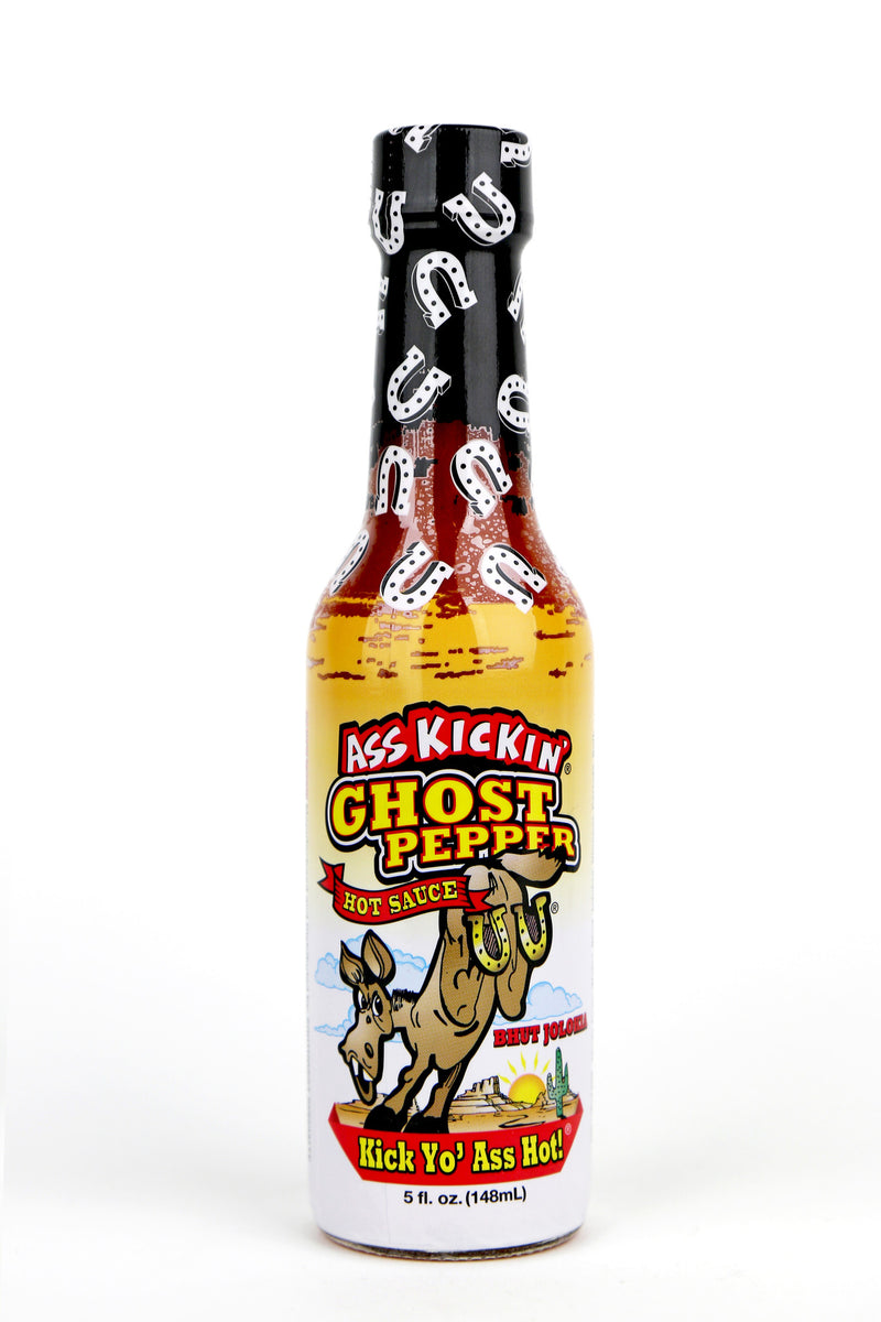 Ass Kickin Ghost Pepper Hot Sauce Jerky Joint