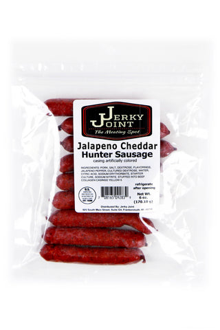 Jalapeno Cheddar Hunter Sausage