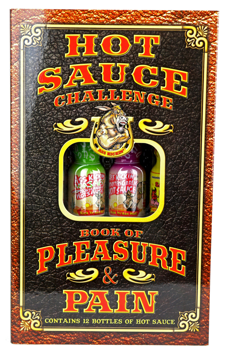 Hot Sauce Challenge Book of Pleasure Pain – Vine and Grind
