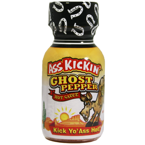 Ass Kickin' Ghost Pepper Hot Sauce - Travel Size (.75)