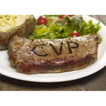 Monogram Steak Branding Irons - X