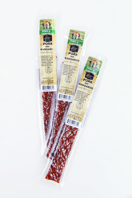 Pork & Kangaroo Jerky - 3 Pieces