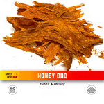 Crispy Thin Jerky Chips 1 oz. Bag - Honey BBQ