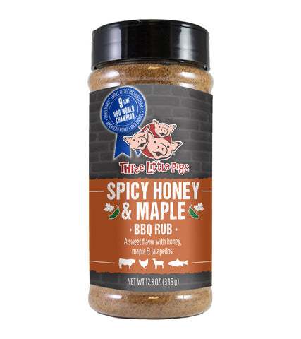 Three Little Pigs Spicy Honey & Maple BBQ Rub