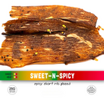 Crispy Thin Jerky Chips 1 oz. Bag - Sweet-N-Spicy