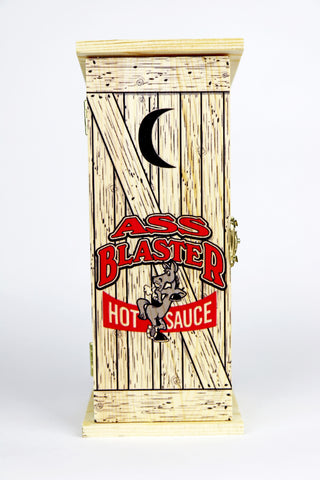 Ass Blaster Hot Sauce with Outhouse
