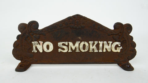 No Smoking/Thank you Register Sign