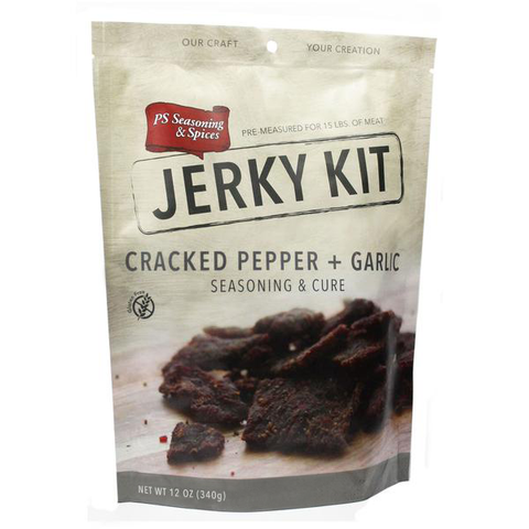 Cracked Pepper & Garlic Jerky Kit