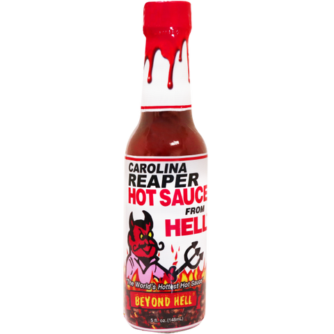 Carolina Reaper Hot Sauce from Hell