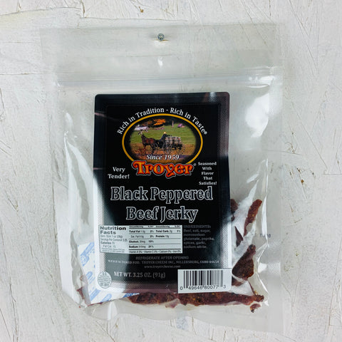 Black Peppered Beef Jerky