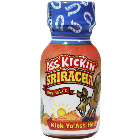 Ass Kickin' Sriracha Hot Sauce - Travel Size (.75 oz)