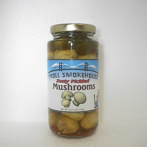 Zesty Pickled Mushrooms